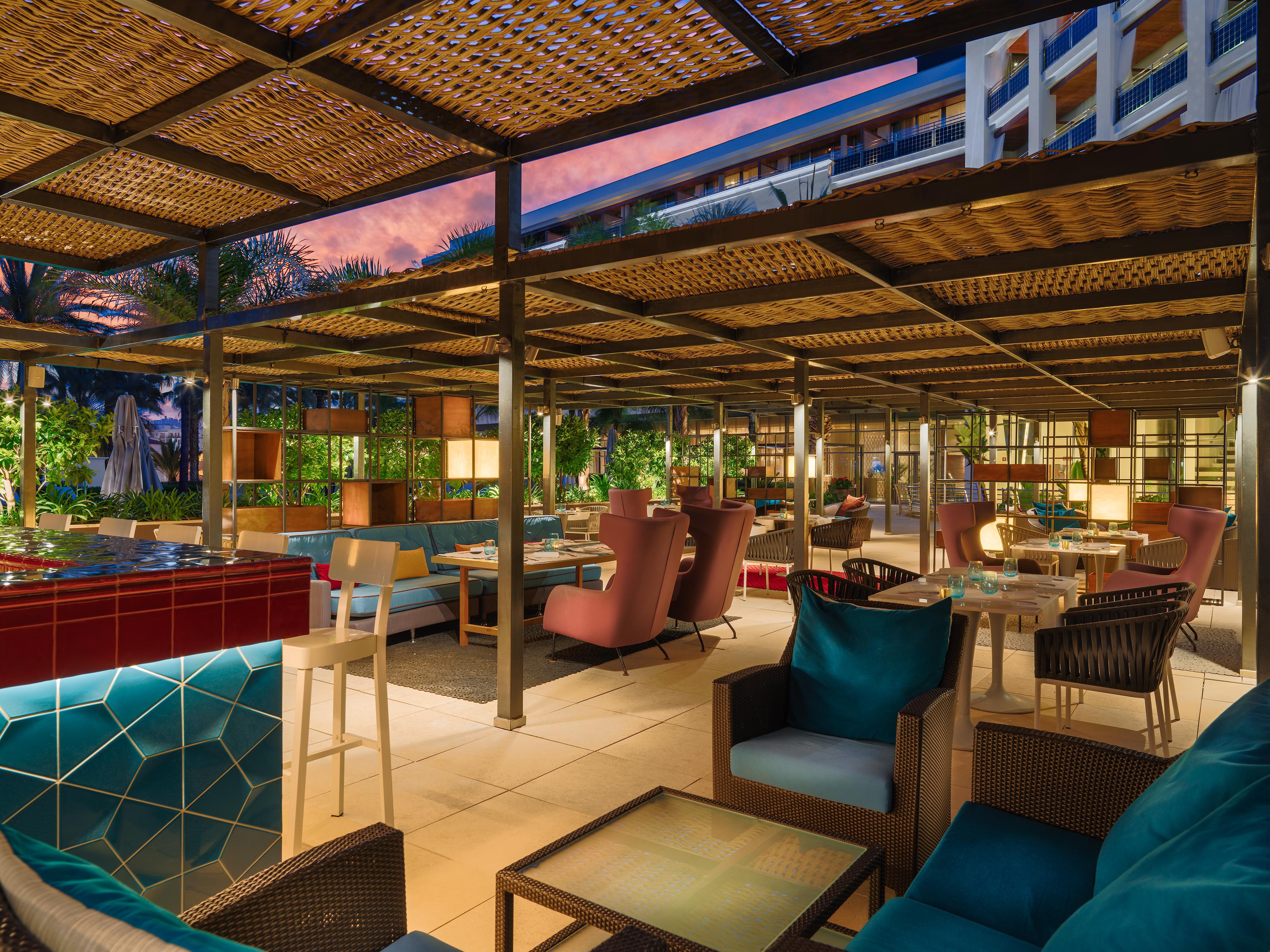 Aguas De Ibiza Grand Luxe Hotel - Small Luxury Hotel Of The World Santa Eularia des Riu Ngoại thất bức ảnh The Terrace